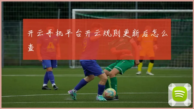 开云手机平台开云规则更新后怎么查